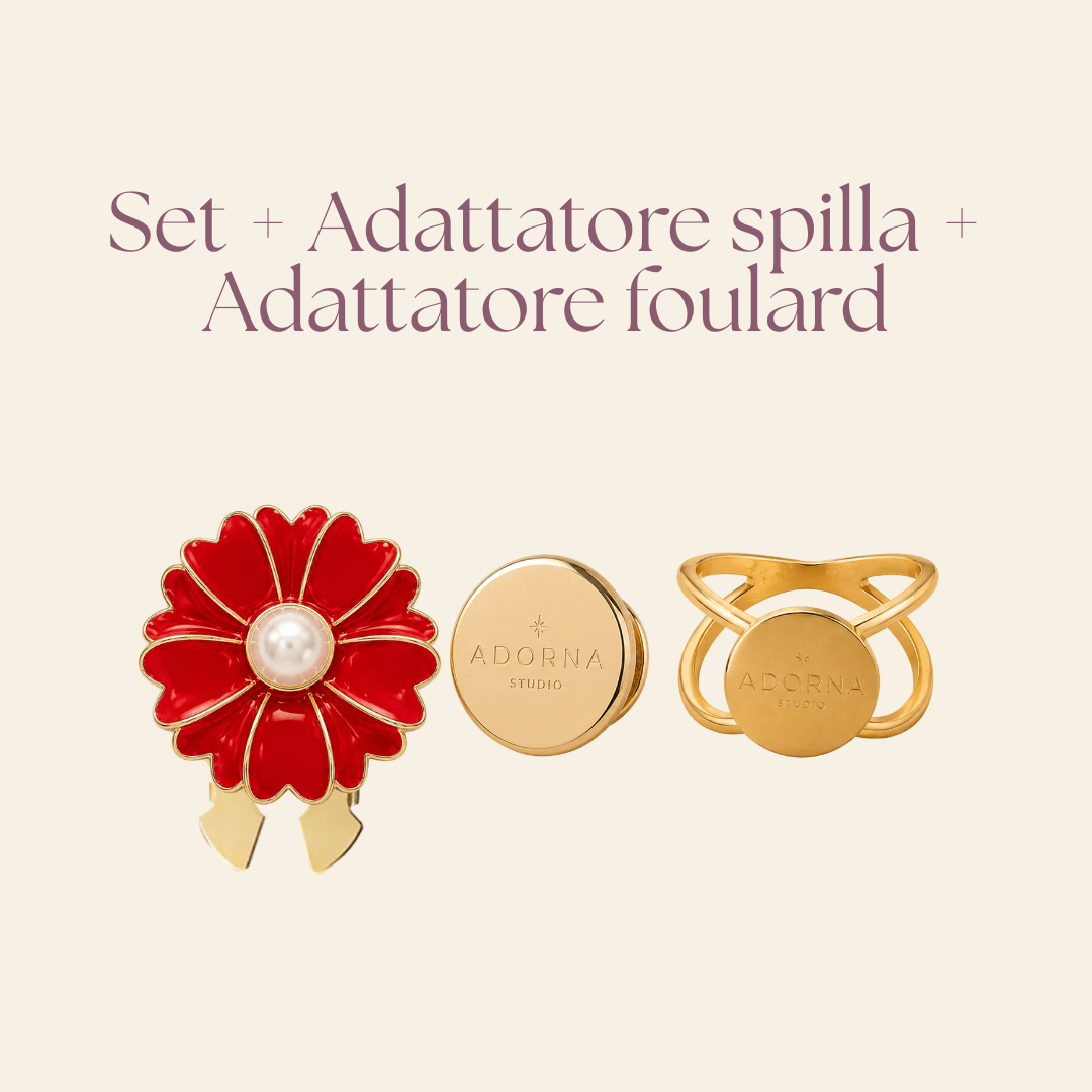Fiore Che Sboccia Set da 2 - Adorna Studio