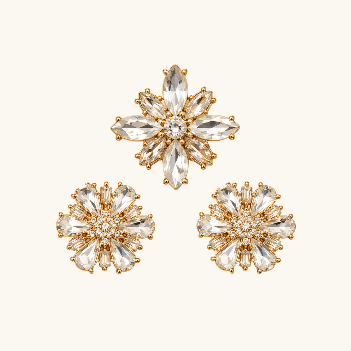 Fiori di Luce Set da 3 - Adorna Studio