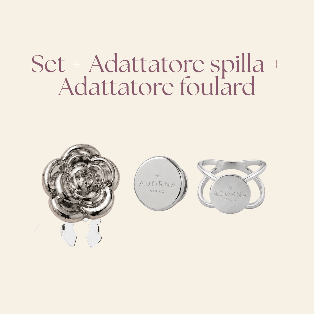 Silver Icon Set da 5 - Adorna Studio